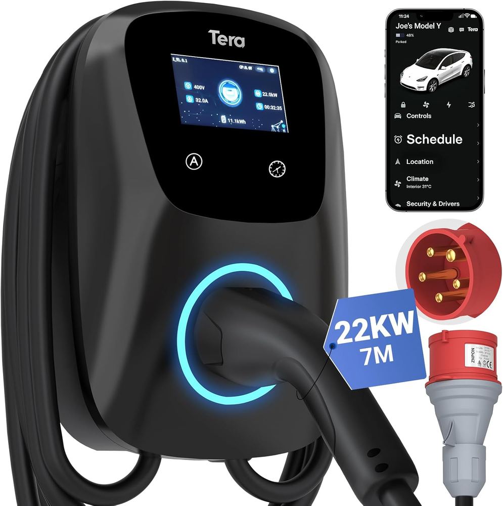 Borne de recharge Tera 22kW Type 2