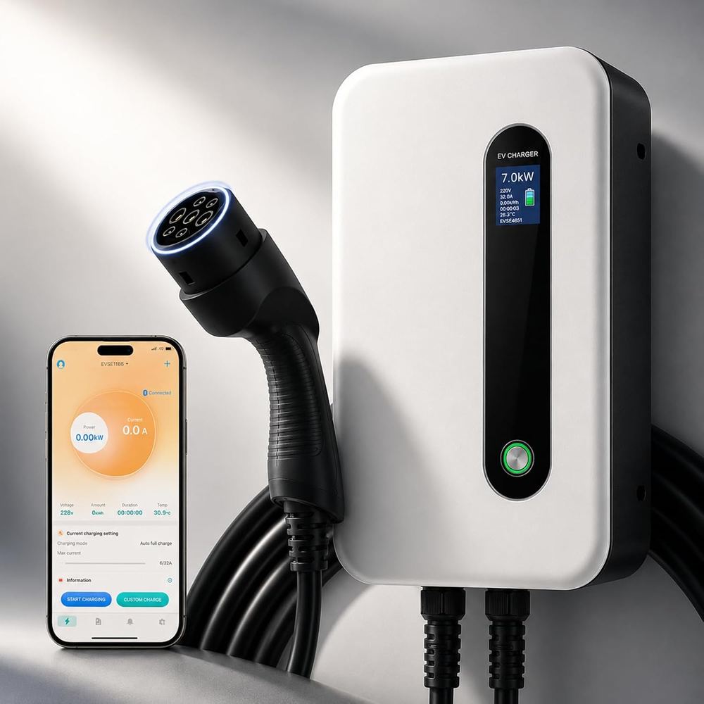 LEFANEV Wallbox 7,4 kW : test, avis et prix de la borne connectée