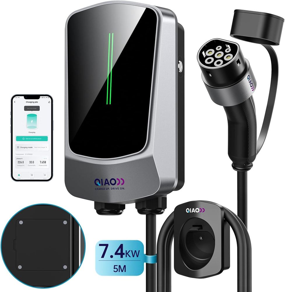 QIAO Wallbox 7 kW Type 2 : test, avis et prix de la borne connectée
